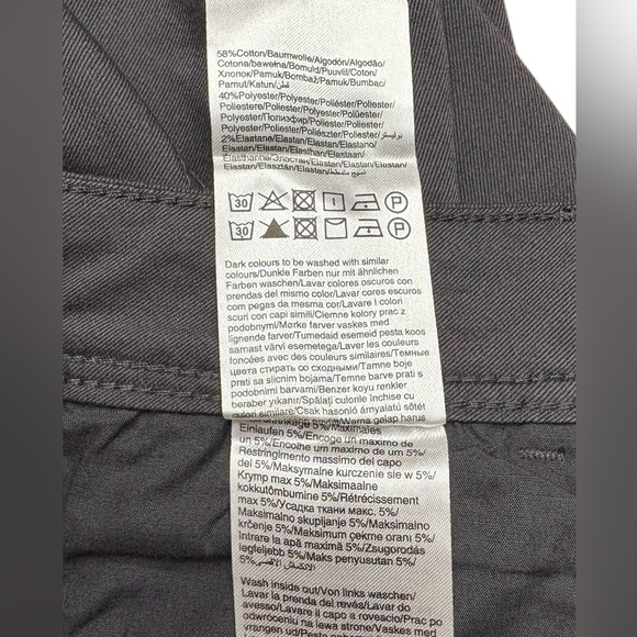 ONLY, Nynne Skinny Soft Pants Noos, Asphalt Gray, Size 34/34 - Picture 9 of 11